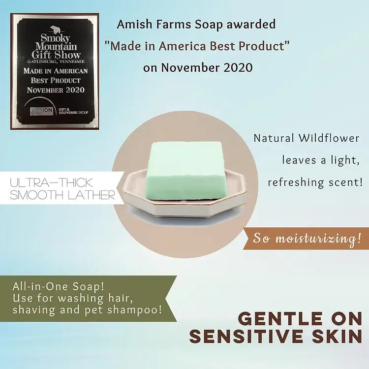 Amish Farms Soap 5-Bar Bag