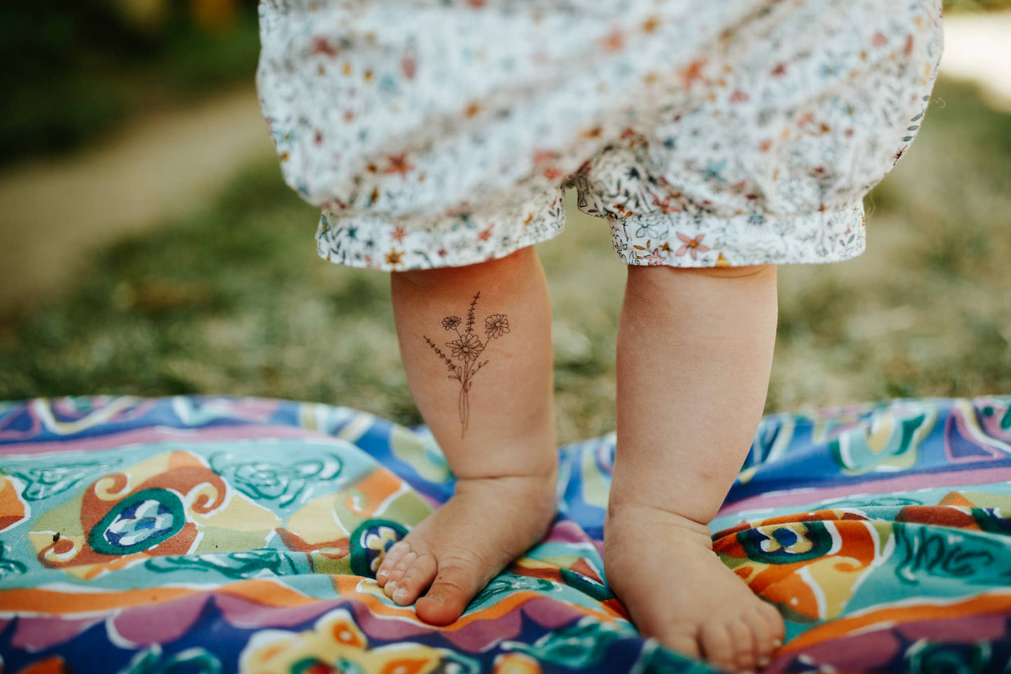 Daisy Temporary Tattoos