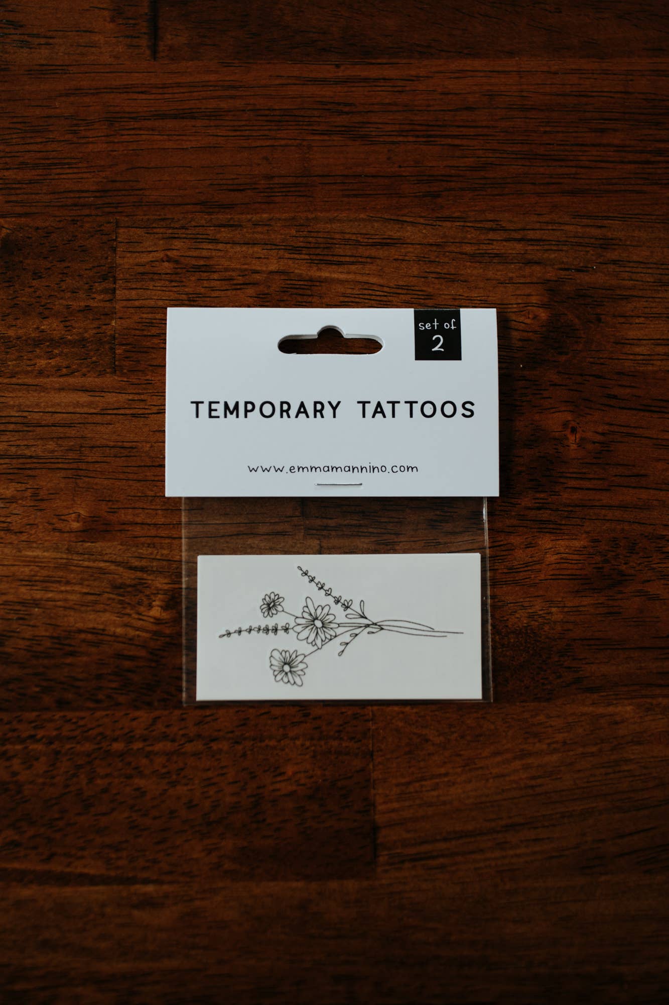 Daisy Temporary Tattoos