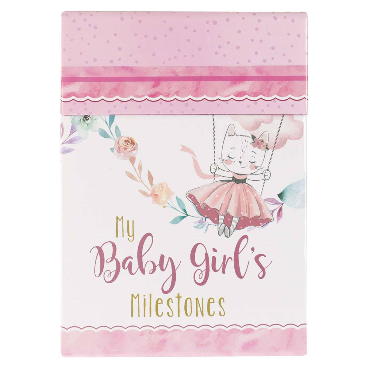 My Baby Girl's Milestones Card Box