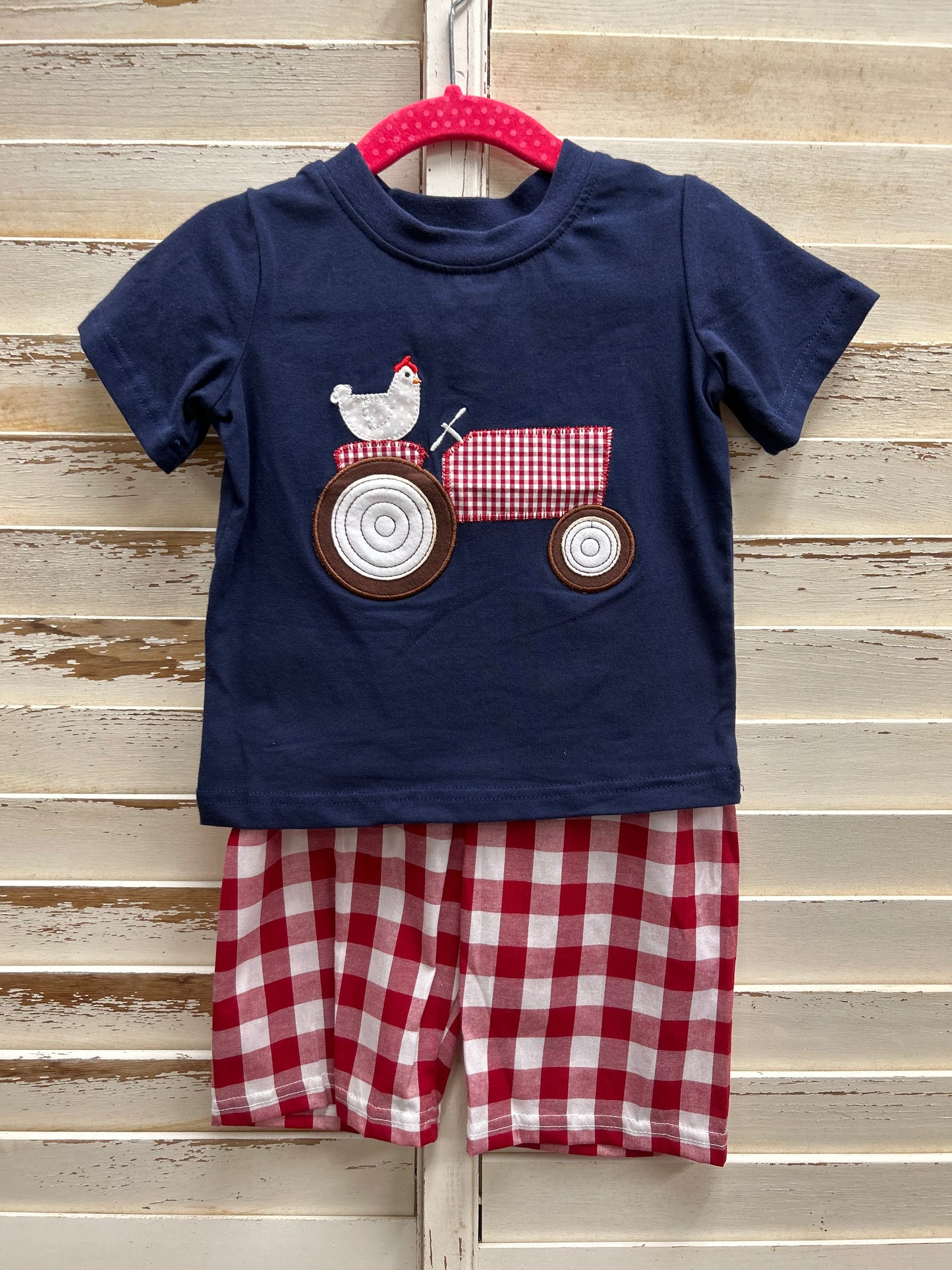 Chicken on a Tractor