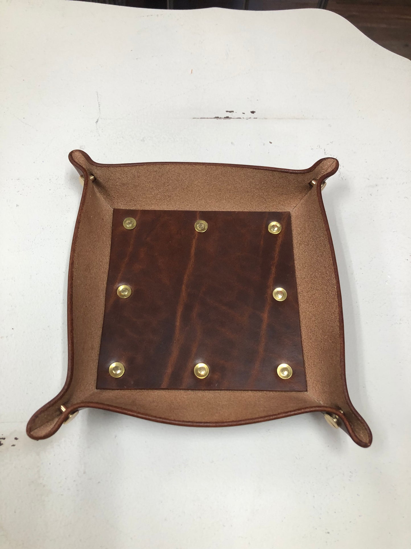 Small Leather Tray