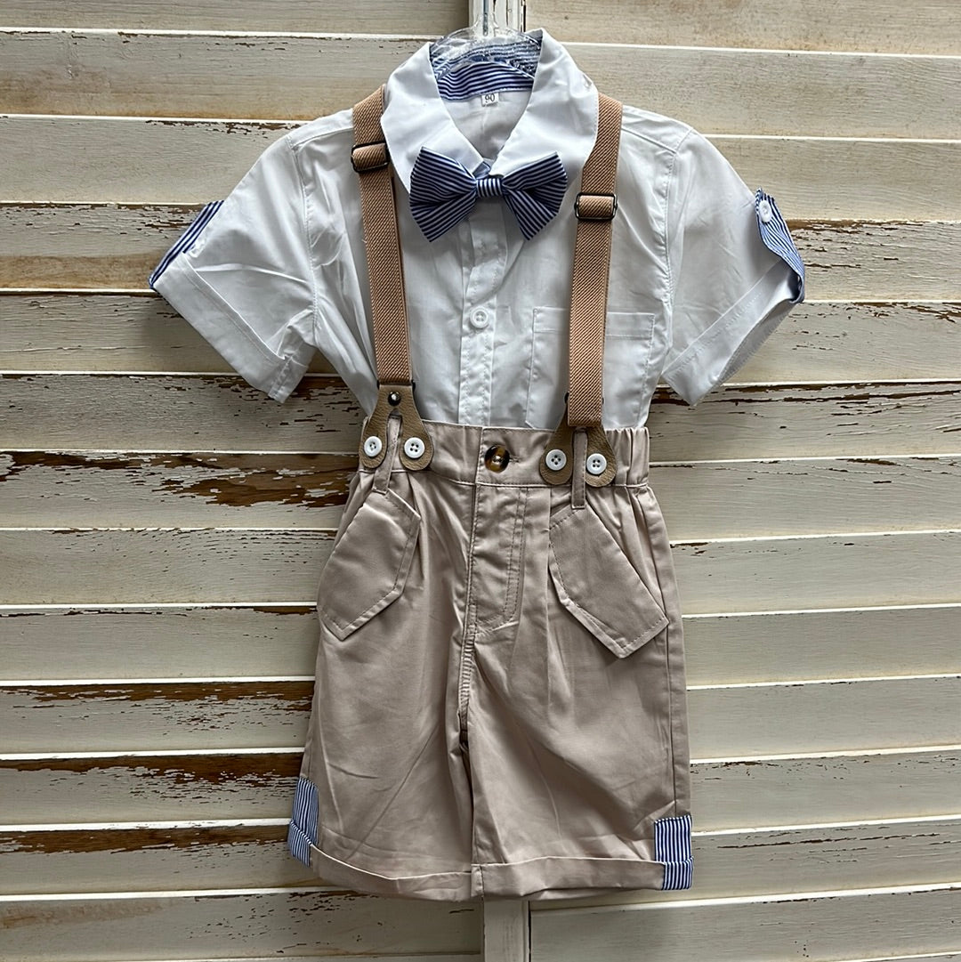 Short Set with Bow Tie