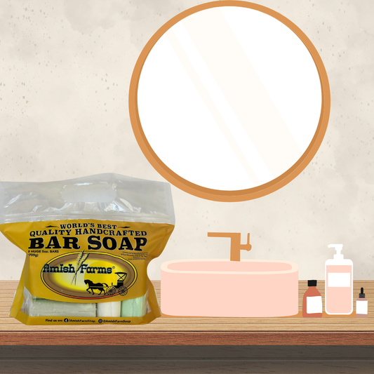 Amish Farms Soap 5-Bar Bag