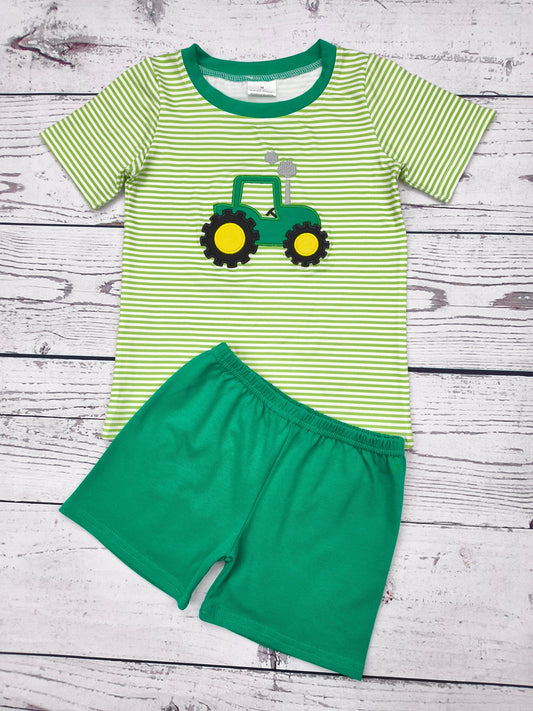 Farm Tractor Short Set