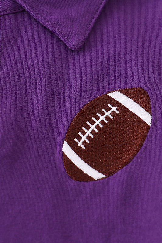 Purple Football Shirt
