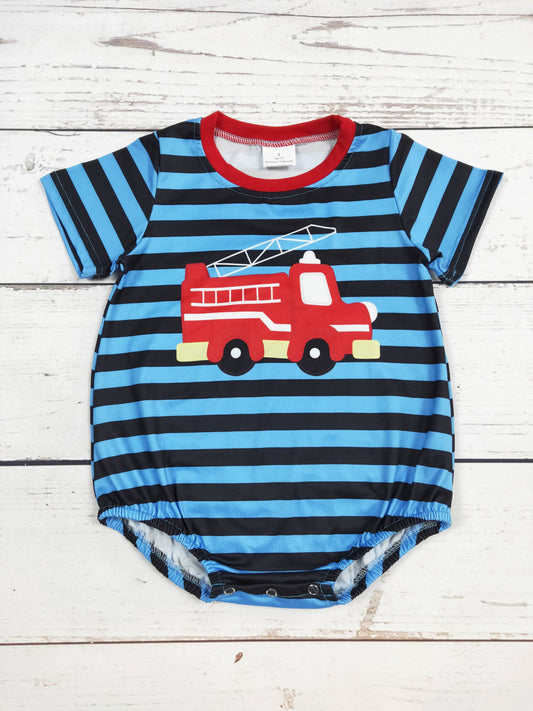 Firetruck Printed Bubble