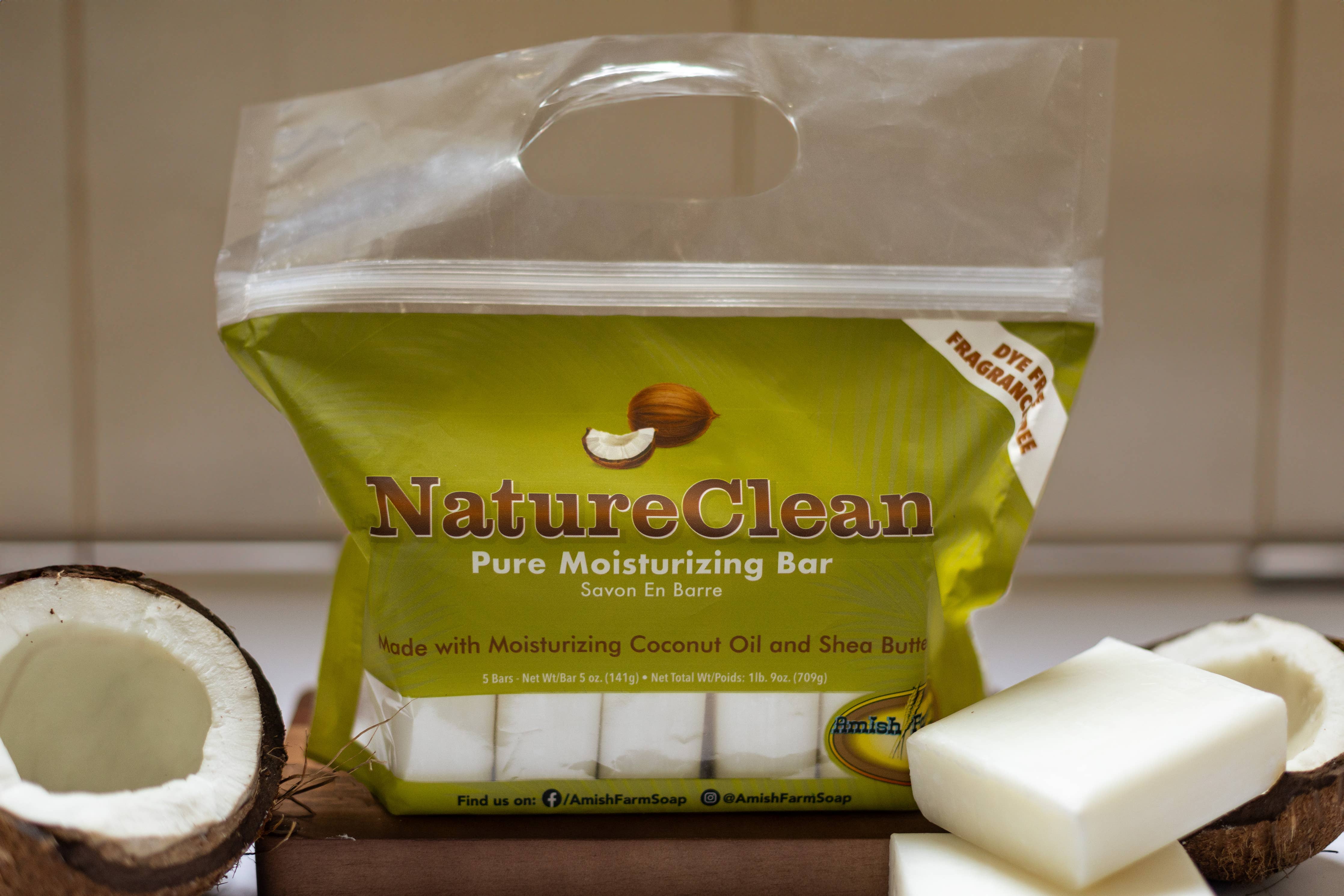 NatureClean Pure Moisturizing Bar