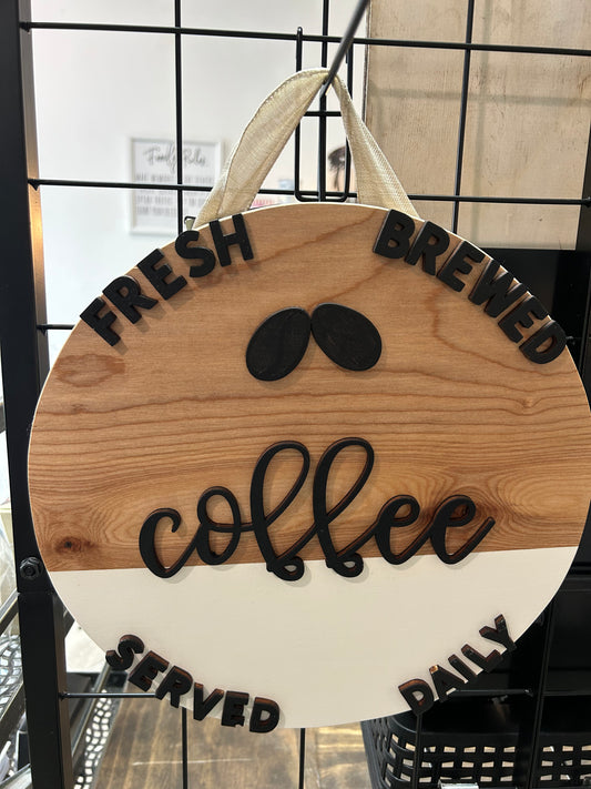 Coffee sign
