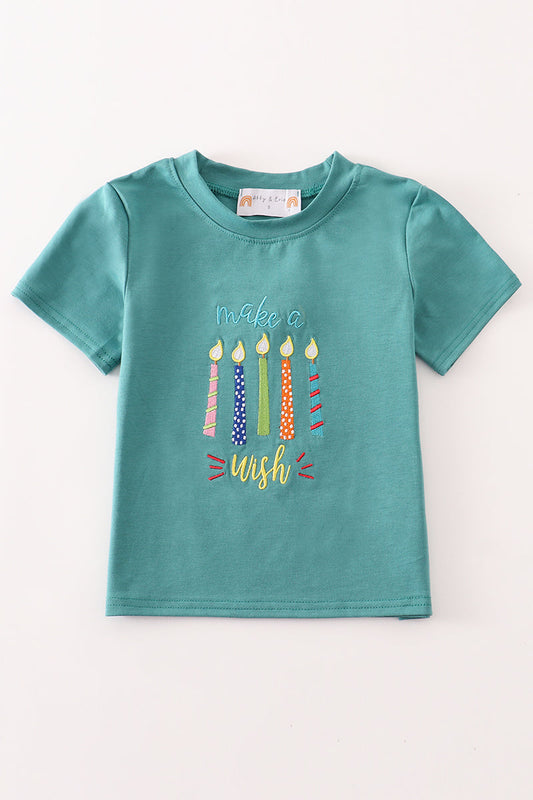 Embroided Candle Shirt
