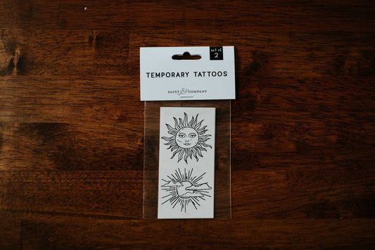 Sun Temporary Tattoos