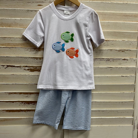 3 Fish Short Set