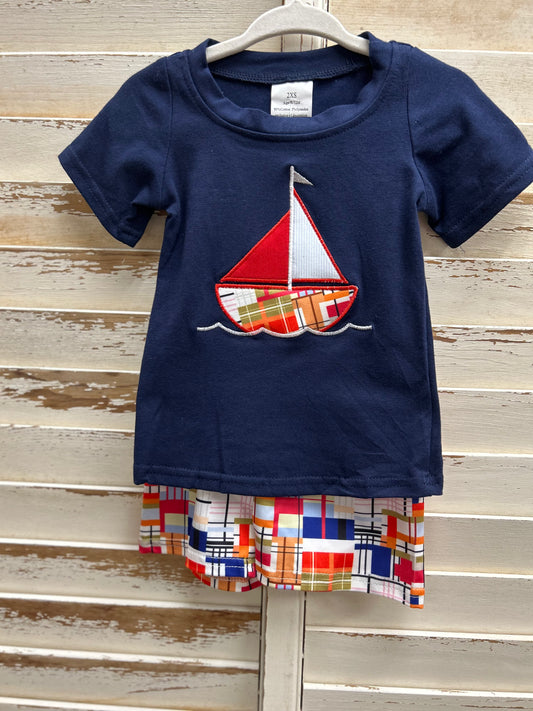 Sailboat Short Set