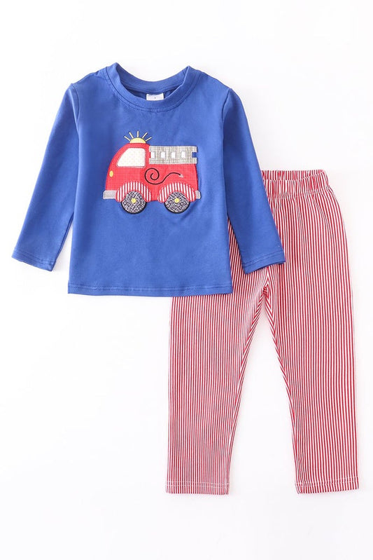 Fire Truck Pant Set