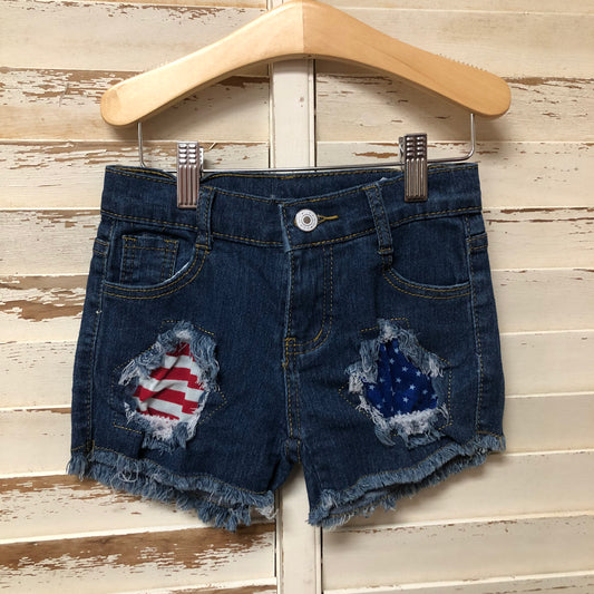 Red, White and Blue Shorts