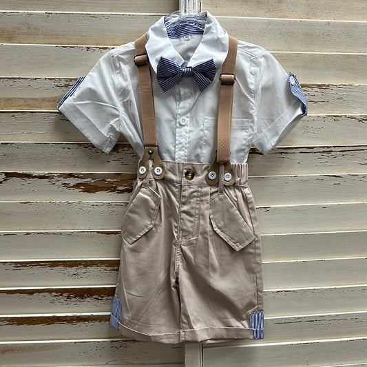 Short Set with Bow Tie