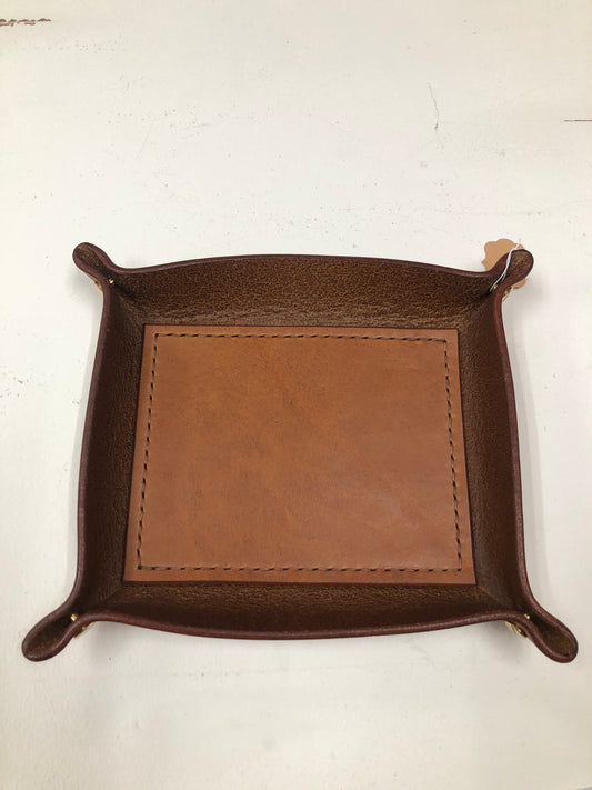 Large Leather Tray